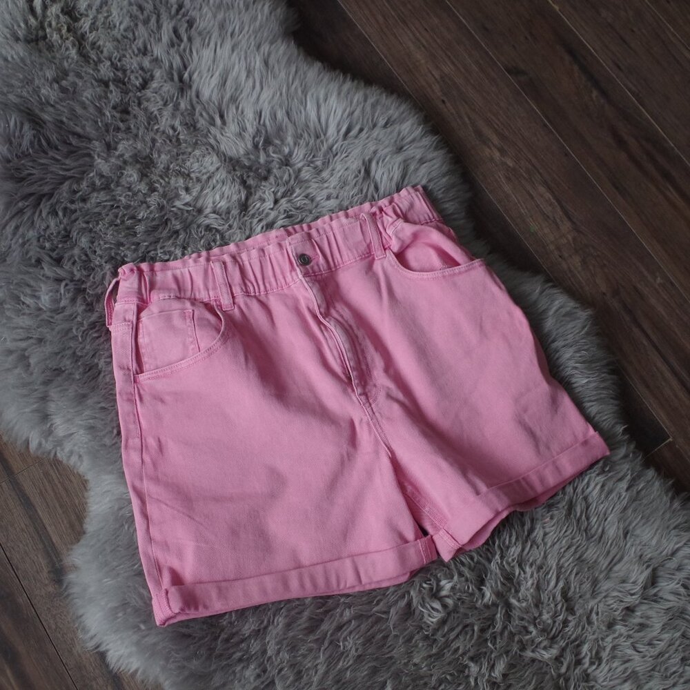 Pink Vintage High Rise Jean Shorts By BB Dakota